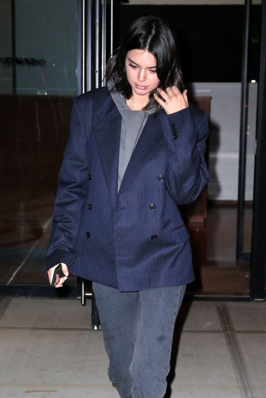 KENDALL JENNER Night Out in New York 01/27/2018