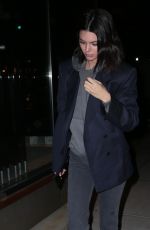KENDALL JENNER Night Out in New York 01/27/2018