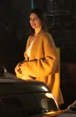 KENDALL JENNER Out for Dinner in West Hollywood 01/18/2018