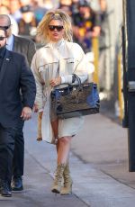 KHLOE KARDASHIAN Arrives at Jimmy Kimmel Live! in Hollywood 01/04/2018