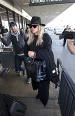 KHLOE KARDASHIAN at LAX Airport in Los Angeles 01/12/2018