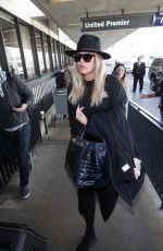 KHLOE KARDASHIAN at LAX Airport in Los Angeles 01/12/2018