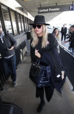 KHLOE KARDASHIAN at LAX Airport in Los Angeles 01/12/2018