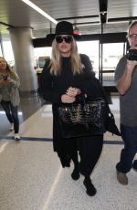 KHLOE KARDASHIAN at LAX Airport in Los Angeles 01/12/2018