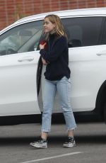 KIERNAN SHIPKA at a Hair Salon in Los Angeles 01/19/2018