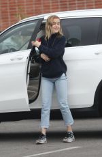 KIERNAN SHIPKA at a Hair Salon in Los Angeles 01/19/2018