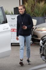 KIERNAN SHIPKA at a Hair Salon in Los Angeles 01/19/2018