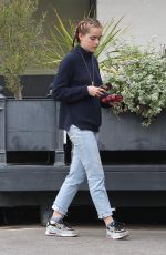 KIERNAN SHIPKA at a Hair Salon in Los Angeles 01/19/2018