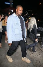 KIM KARDASHIAN and Kanye West Out in Los Angeles 01/12/2018