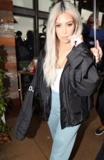 KIM KARDASHIAN Out and About in Tarzana 01/09/2018