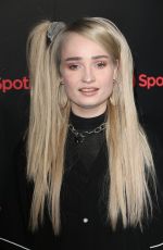 KIM PETRAS at 2018 Spotify Best New Artists Party in New York 01/25/2018