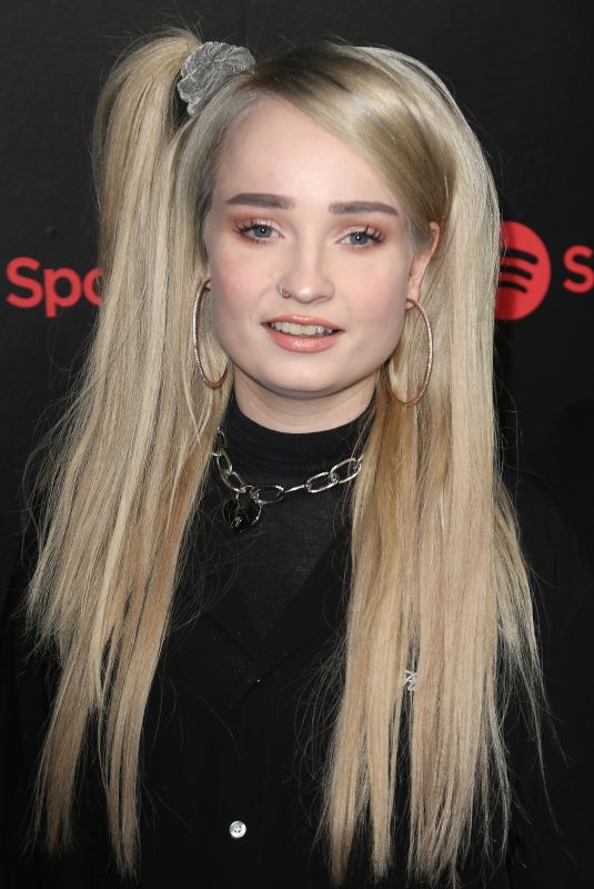 KIM PETRAS at 2018 Spotify Best New Artists Party in New York 01/25/2018