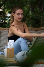 KIMBERLEY GARNER at Soho Beach Club in Miami Beach 01/12/2018