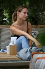 KIMBERLEY GARNER at Soho Beach Club in Miami Beach 01/12/2018