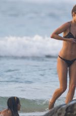 KIMBERLEY GARNER in Bikini on the Beach in Barbados 01/01/2018
