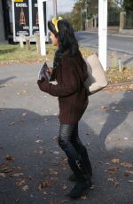 KONNIE HUQ Out and About in London 01/01/2018
