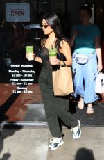 KOURTNEY KARDASHIAN Leaves Fatamorgana Gelato in Studio City 01/14/2018