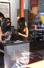 KOURTNEY KARDASHIAN Leaves Fatamorgana Gelato in Studio City 01/14/2018