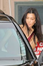 KOURTNEY KARDASHIAN Out for Lunch in Sherman Oak 01/15/2018