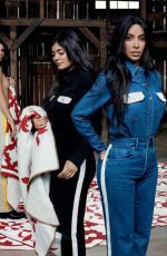 KOURTNEY, KIM and KHLOE KARDASHIAN and KENDALL and KYLIE JENNER for Calvin Klein 2018 Campaign