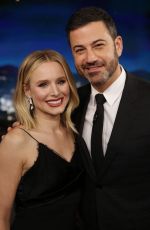 KRISTEN BELL at Jjimmy Kimmel Live!