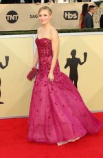 KRISTEN BELL at Screen Actors Guild Awards 2018 in Los Angeles 01/21/2018
