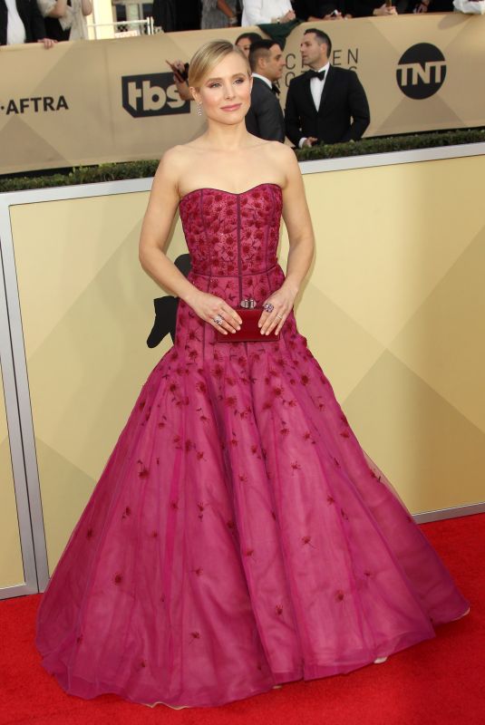 KRISTEN BELL at Screen Actors Guild Awards 2018 in Los Angeles 01/21/2018