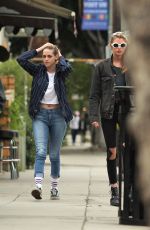 KRISTEN STEWART and STELLA MAXWELL Out and About in Los Angeles 01/19/2018