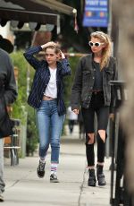 KRISTEN STEWART and STELLA MAXWELL Out and About in Los Angeles 01/19/2018