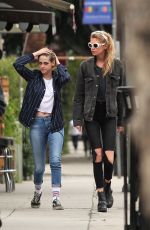 KRISTEN STEWART and STELLA MAXWELL Out and About in Los Angeles 01/19/2018