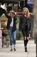 KRISTEN STEWART and STELLA MAXWELL Out and About in Los Angeles 01/19/2018