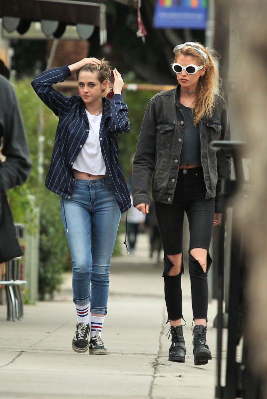 KRISTEN STEWART and STELLA MAXWELL Out and About in Los Angeles 01/19/2018