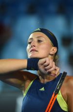 KRISTINA MLADENOVIC at Australian Open Tennis Tournament in Melbourne 01/16/2018