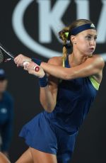 KRISTINA MLADENOVIC at Australian Open Tennis Tournament in Melbourne 01/16/2018