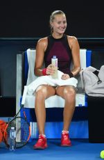 KRISTINA MLADENOVIC at Practice Session at Australian Open Tennis Tournament in Melbourne 01/13/2018