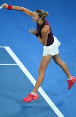 KRISTINA MLADENOVIC at Practice Session at Australian Open Tennis Tournament in Melbourne 01/13/2018