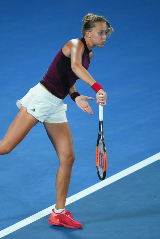 KRISTINA MLADENOVIC at Practice Session at Australian Open Tennis Tournament in Melbourne 01/13/2018