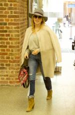 KYLIE MINOGUE at St Pancras Station in London 01/15/2018