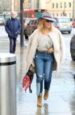 KYLIE MINOGUE at St Pancras Station in London 01/15/2018