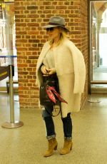 KYLIE MINOGUE at St Pancras Station in London 01/15/2018