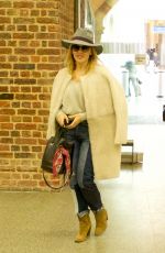 KYLIE MINOGUE at St Pancras Station in London 01/15/2018