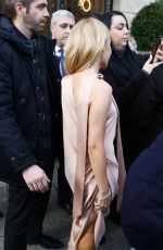 KYLIE MINOGUE Leaves Ritz Hotel in Paris 01/22/2018