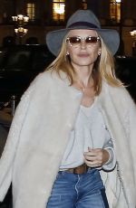 KYLIE MINOGUE Out and About in Paris 01/15/2018