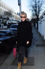 KYLIE MINOGUE Out Shopping in London 01/26/2018