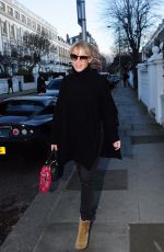 KYLIE MINOGUE Out Shopping in London 01/26/2018