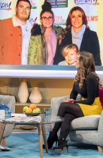 KYM MARSH at Lorraine Show in London 01/30/2018