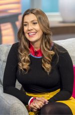 KYM MARSH at Lorraine Show in London 01/30/2018