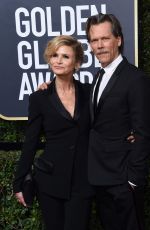 KYRA SEDGWICK at 75th Annual Golden Globe Awards in Beverly Hills 01/07/2018