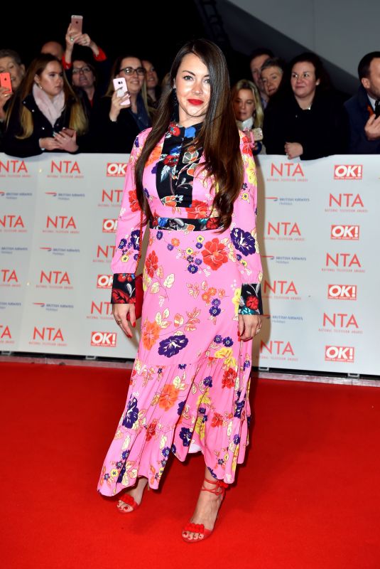 LACEY TURNER at National Television Awards in London 01/23/2018