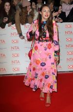 LACEY TURNER at National Television Awards in London 01/23/2018